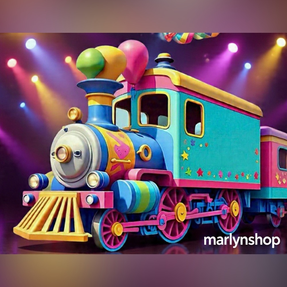 NEXT YEAR 🩷 🚂 MARCH 6, 2027 Color Pop Party Train Show